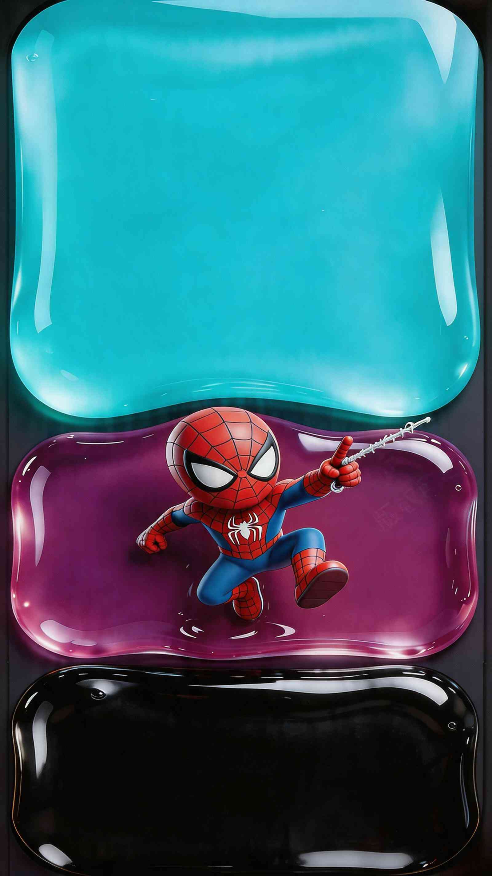 Chibi Spider-Man 3D - 4K Wallpaper