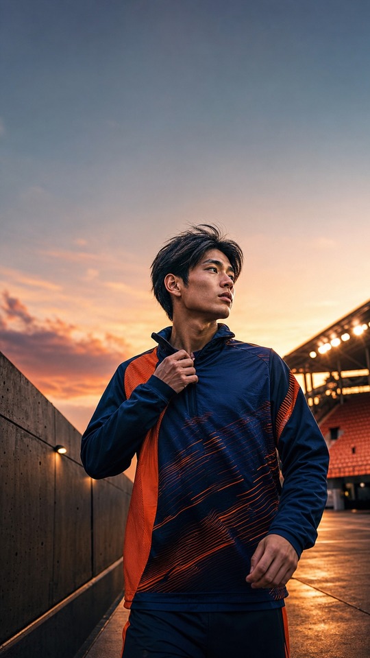 Ryunosuke Sato 4K Footballer Phone Background