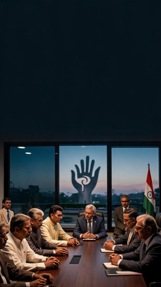 Punjab Congress (प ज ब) Strategy Meeting - 4K Wallpaper