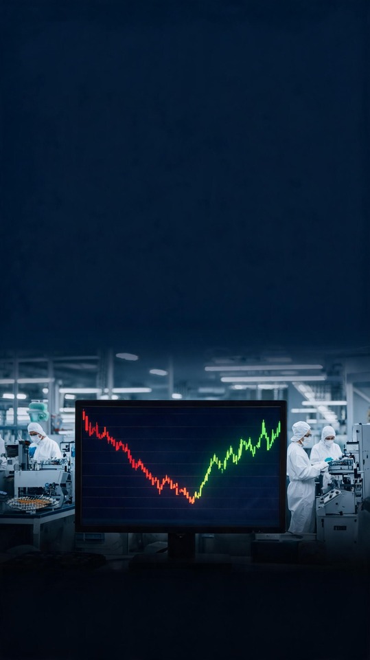 US Stock Market News - Tech & Finance 4K Wallpaper
