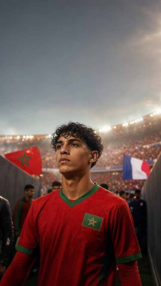Bouaddi Morocco Football - 4K Wallpaper