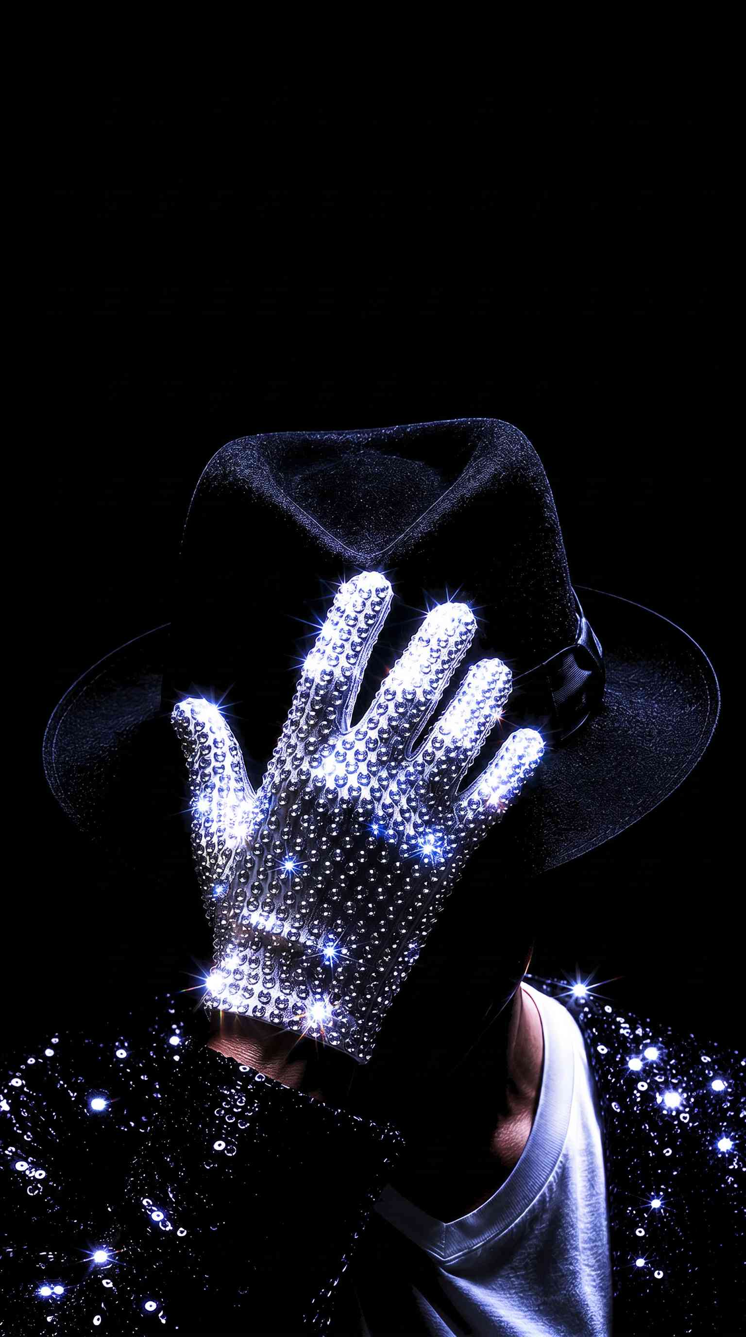 Michael Jackson Gant Iconique - Fond d'Écran 4K