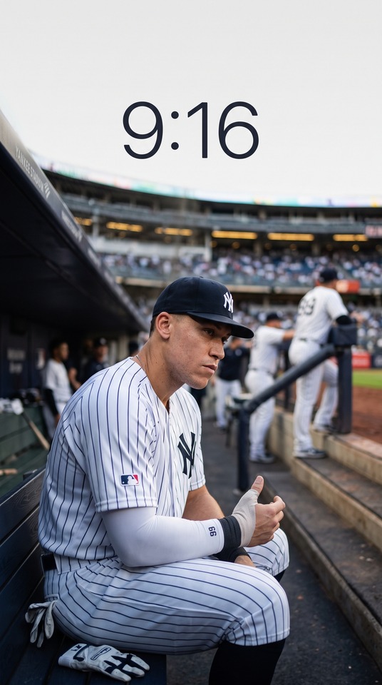 Aaron Judge Verletzung - Yankees Baseball 4K Hintergrundbild