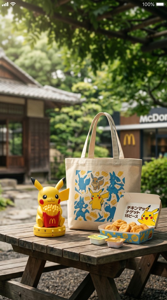 McDonald's Lucky Bag Pokemon Special - 4K Wallpapers