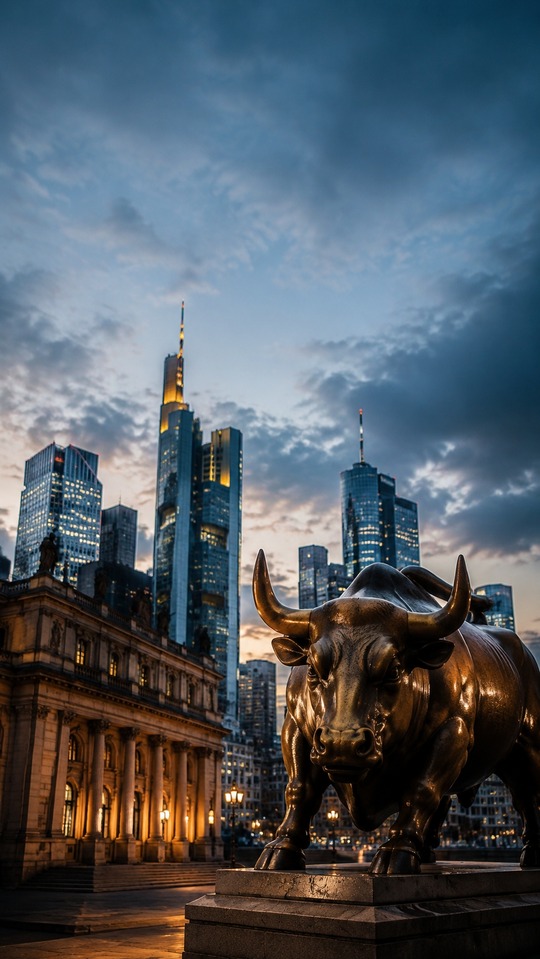 DAX Index Financial Bull Market - 4K Wallpaper