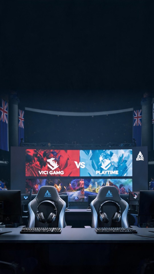 EWC Esports World Cup Arena - 4K Mobile Wallpaper