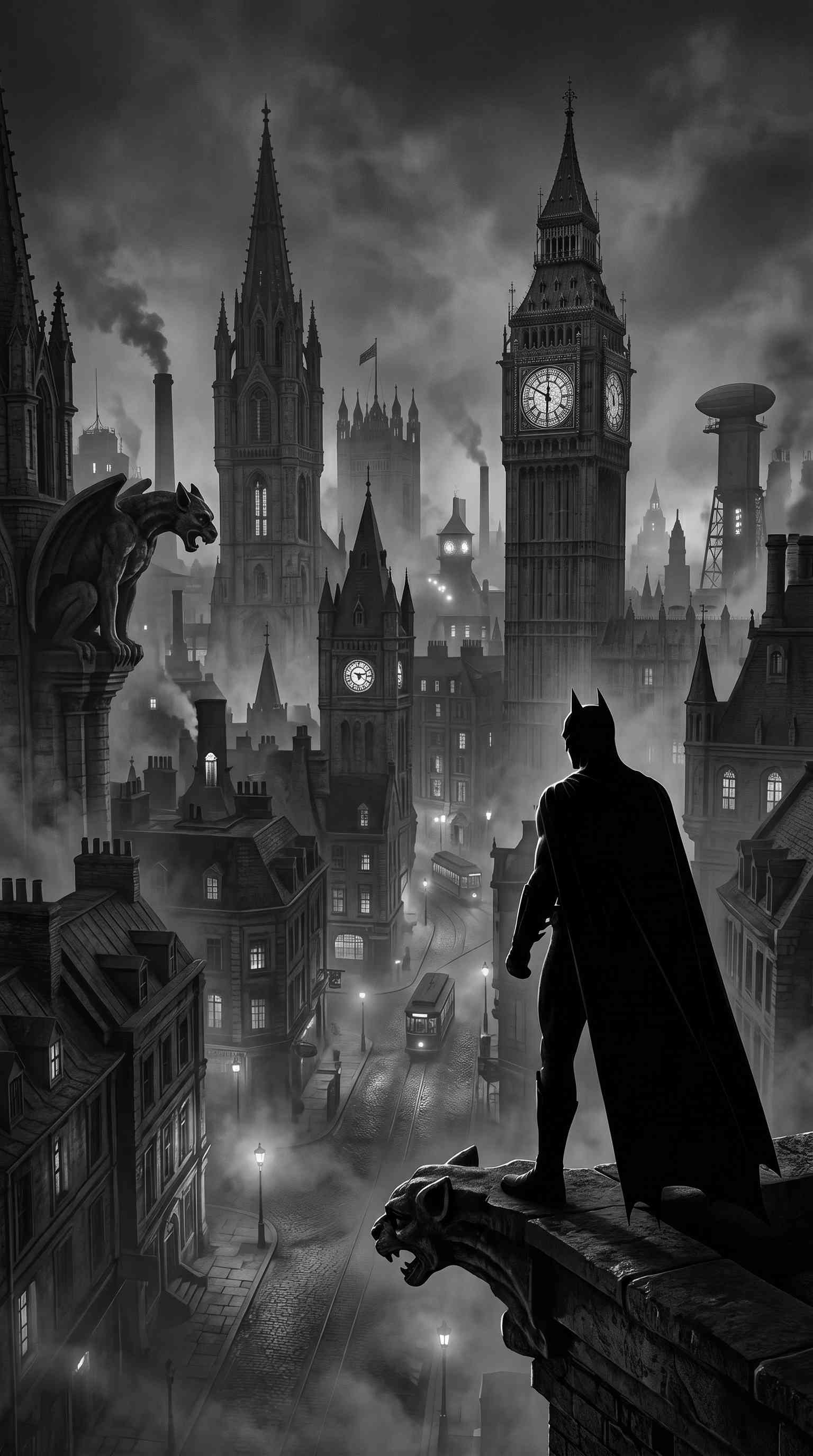 Batman Ciudad Gótica - Fondos 4K para Celular