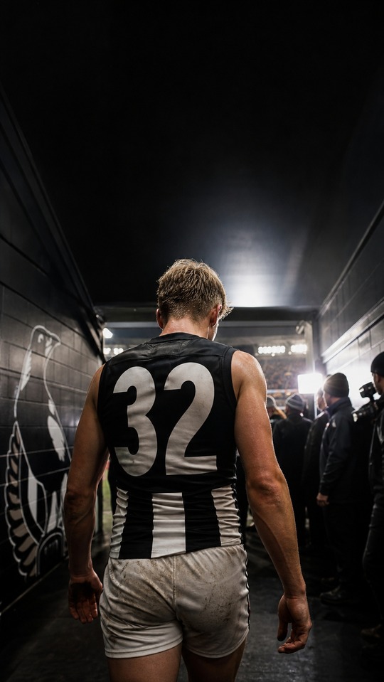 Billy Frampton Collingwood Magpies - 4K Phone Wallpaper
