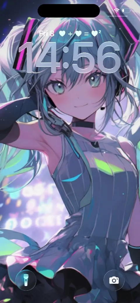 Hatsune Miku Neon Anime - 4K Wallpaper
