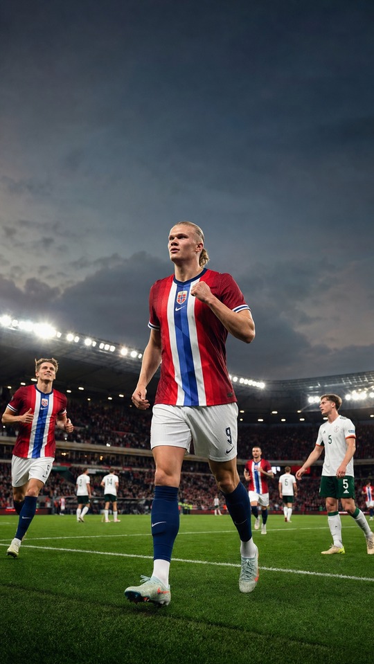 Erling Haaland Height - Norway Football 4K Wallpaper
