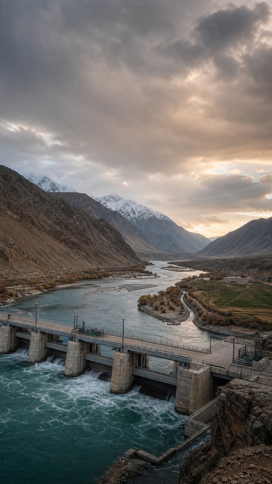 Sindhu Jal Samjhauta - Indus Water Treaty Dam 4K Wallpaper