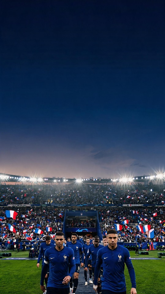 Prochain match coupe du monde : Fond d'écran 4K Les Bleus
