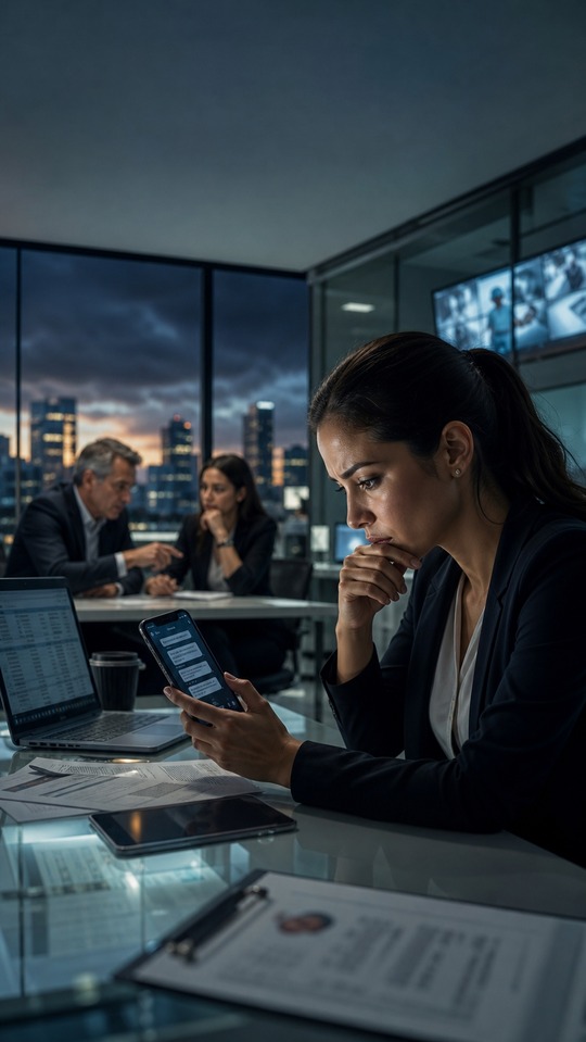 Fraud Investigation Corporate Realism - 4K Wallpaper