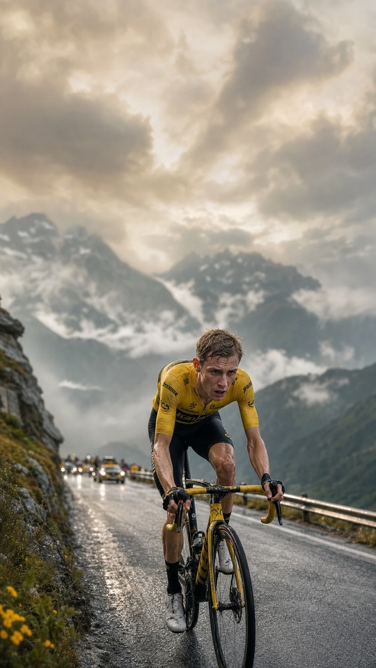 Jonas Vingegaard Tour de France - 4K Backgrounds