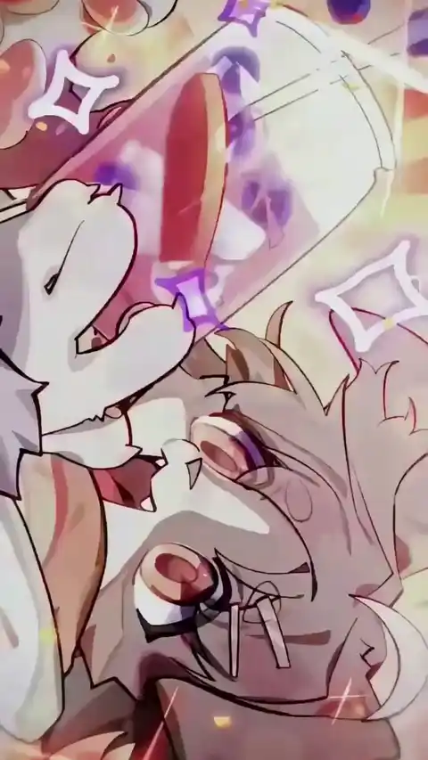Cute Anime Furry Sparkly Pop - Live Wallpaper
