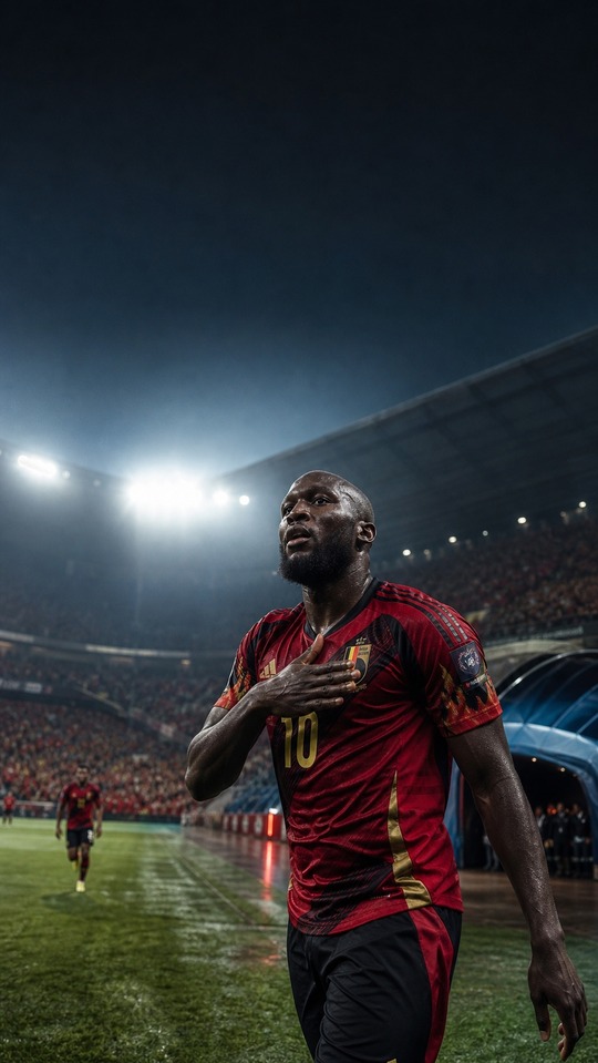 Romelu Lukaku Belgium Football - 4K Wallpaper