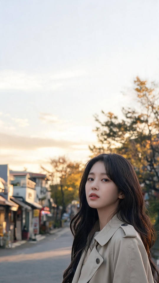 IU Realistic Subject - 4K Cinematic Phone Wallpaper