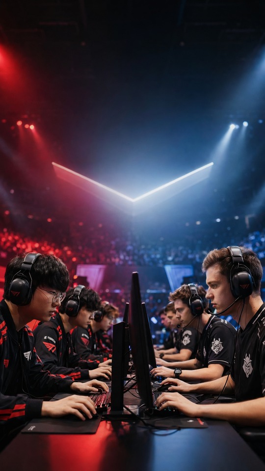 T1 vs G2 MSI 2026 Showdown - 4K Mobile Background