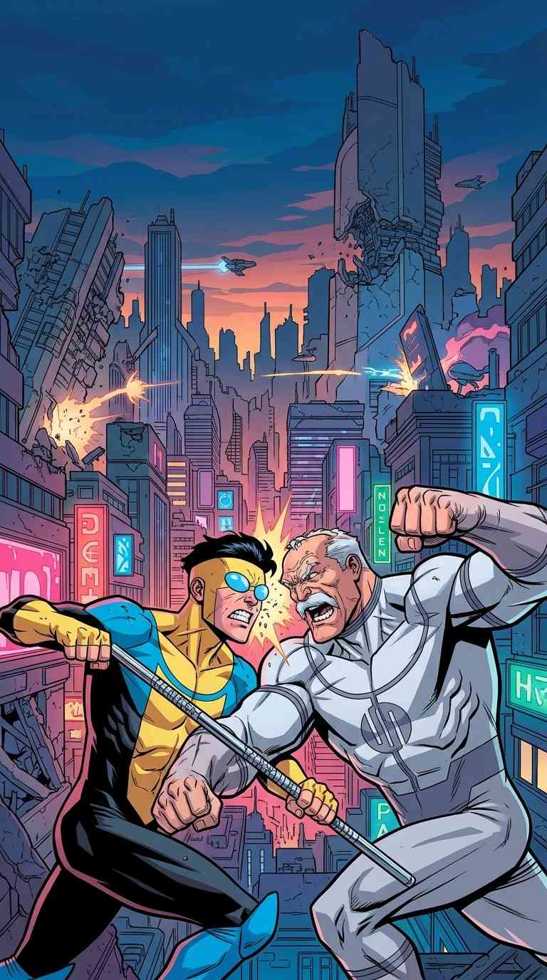 Invincible vs Conquest - Fondos de Pantalla 4K