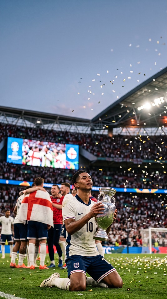 Who Won the World Cup 2026 - England Champion 4K Wallpaper