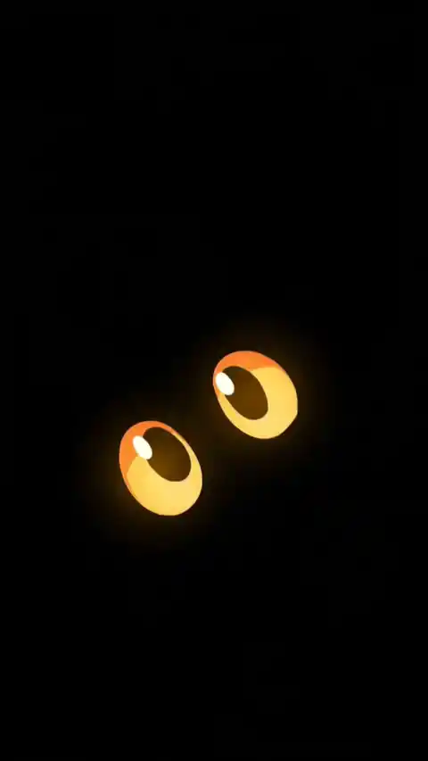 Glowing Cat Eyes Minimalist - Live Wallpaper