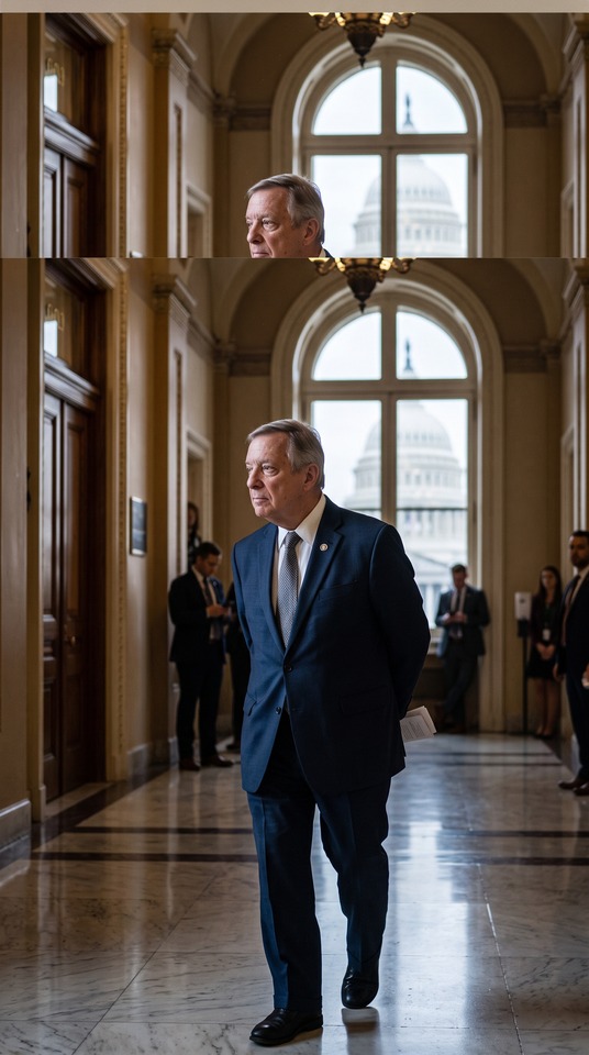 Dick Durbin Senator Portrait - 4K Phone Wallpaper