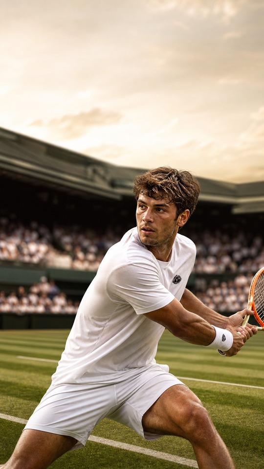 Flavio Cobolli Wimbledon Pro - 4K Mobile Wallpaper