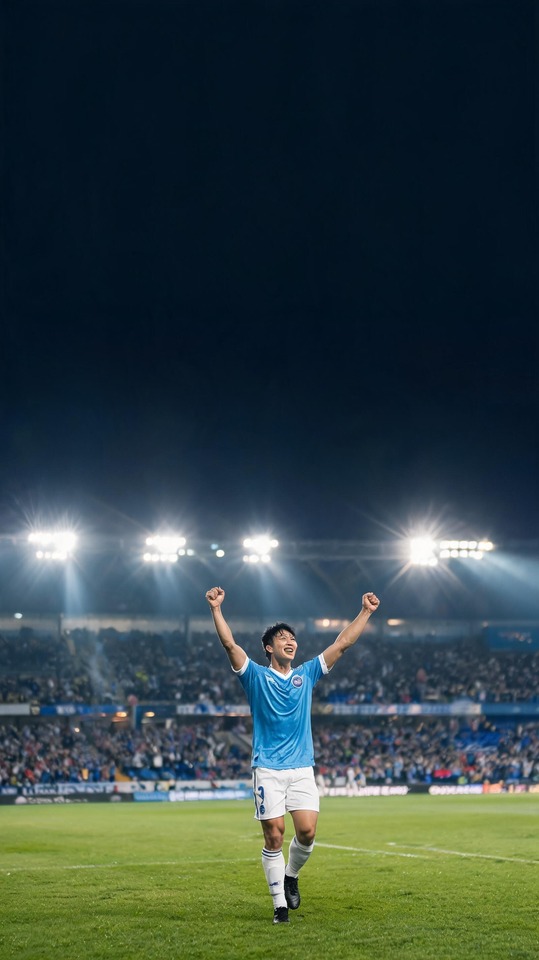 K League 2 Victory Celebration - 4K Mobile Background
