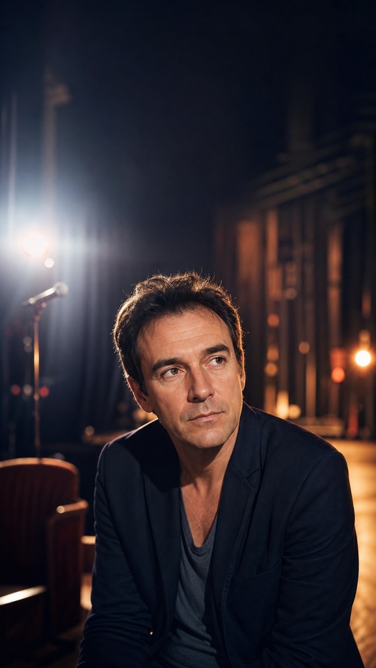 Georges Alain Stage Portrait - 4K Background