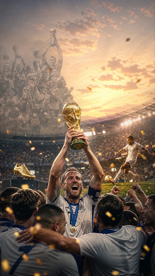Lista de Ganadores del Mundial - Fondo 4K Harry Kane
