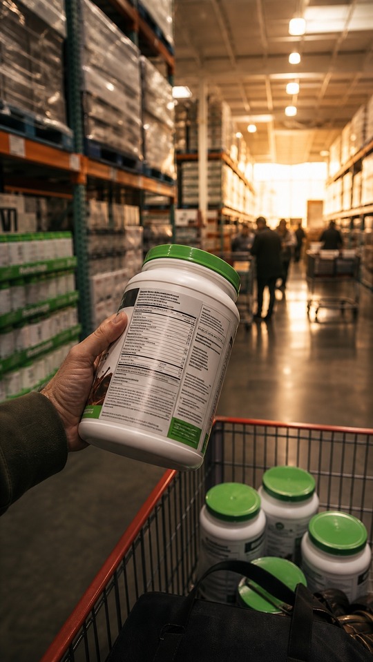 Costco Orgain 蛋白質粉 - 4K 高清桌布