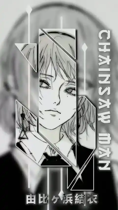 Chainsaw Man Manga Glitch - Arrière-plan Dynamique