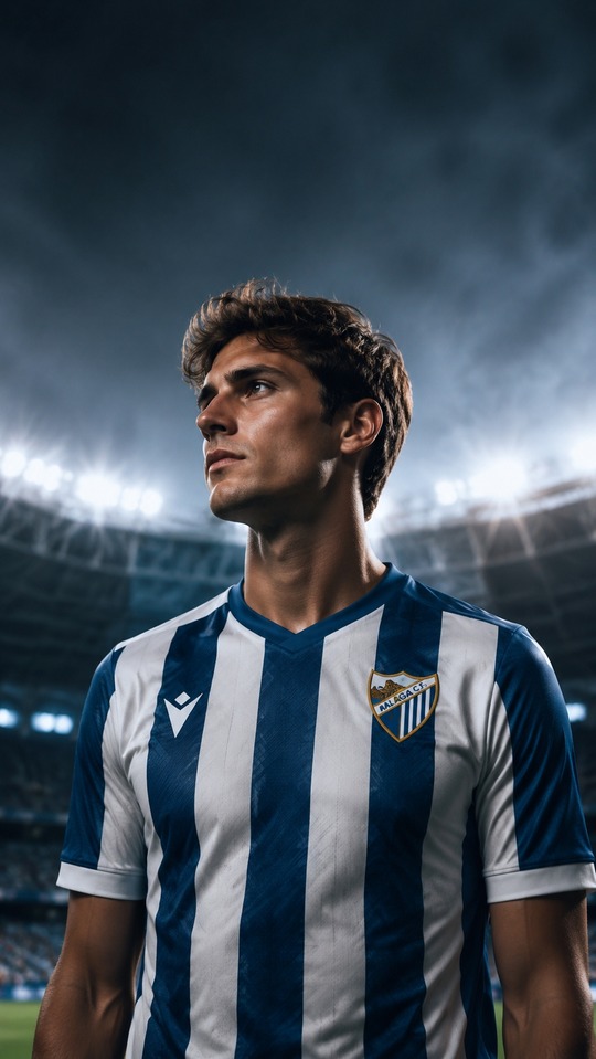 Fernando Calero Málaga CF - 4K Handy Wallpaper