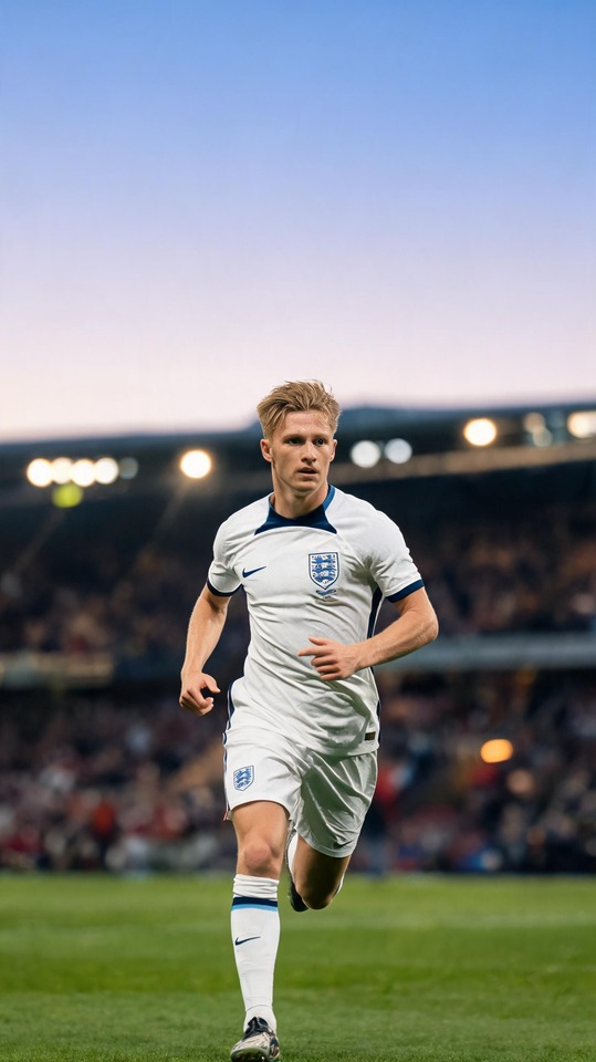 Anthony Gordon - England National Team 4K Wallpaper