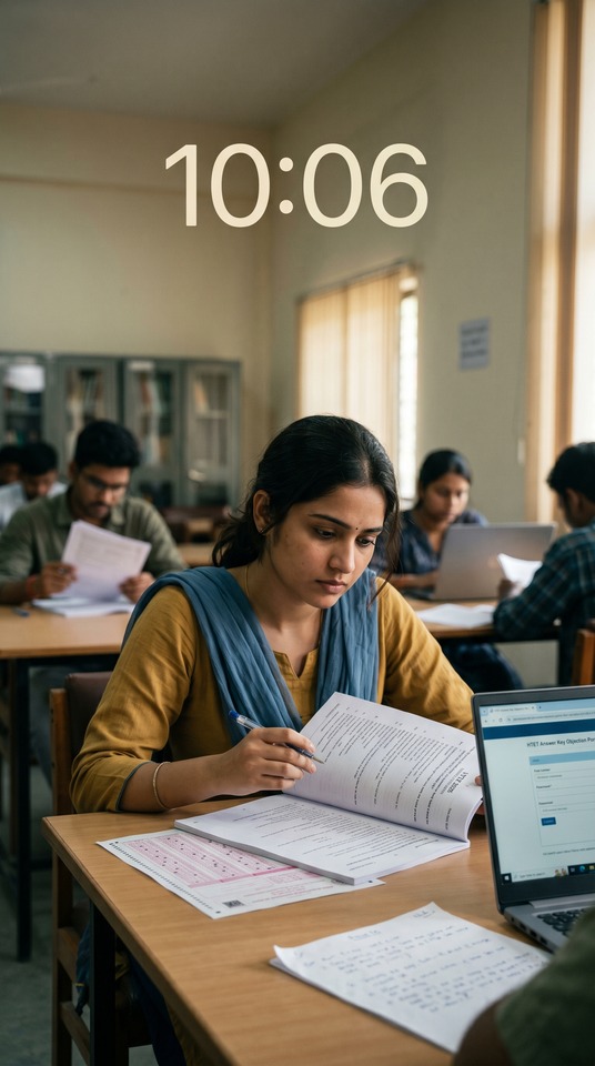 HTET Exam Preparation - 4K Wallpaper