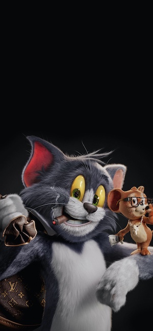 Tom and Jerry Gangster Style - 4K Wallpaper