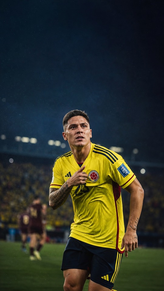 Juan Fernando Quintero - Kolumbianische Nationalelf 4K Wallpaper