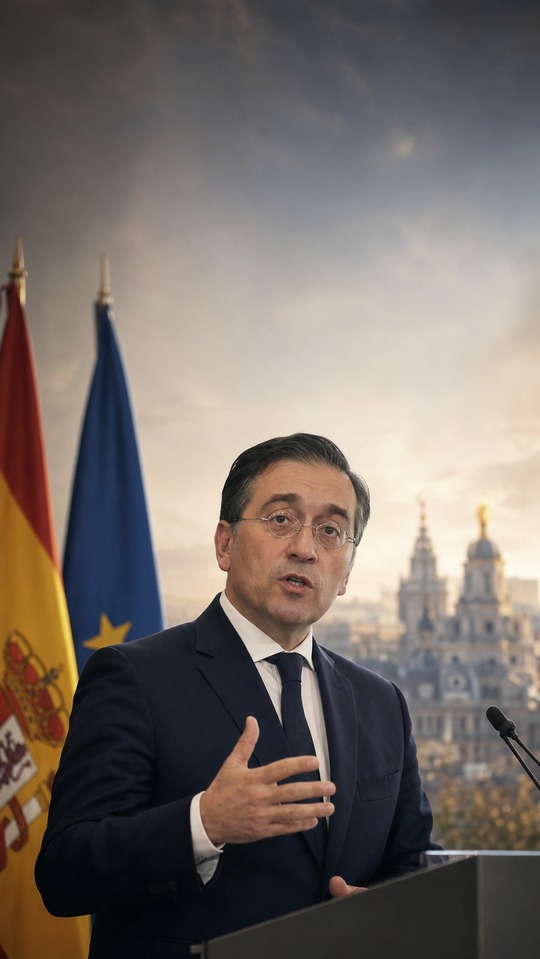 El Pais Albares Politik Portrait - 4K Hintergrundbilder