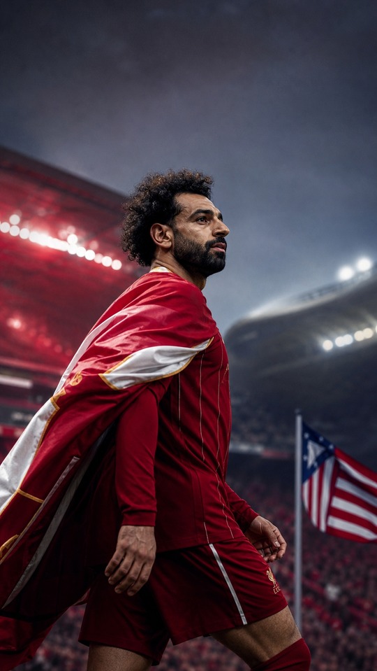 Mo Salah Cinematic - 4K Phone Background