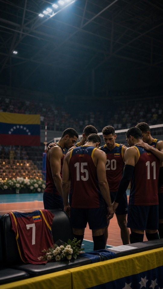 Venezuela Men's National Volleyball Team - 4K Wallpaper