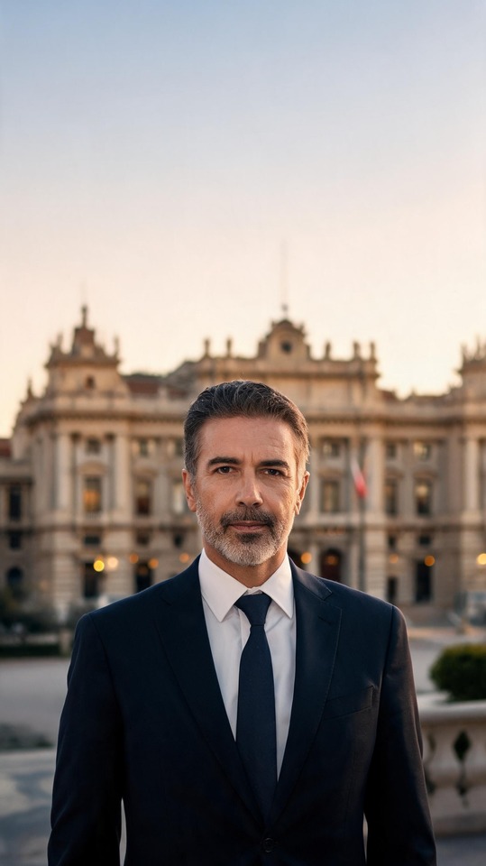 Antonio Sanz Cinematic Portrait - 4K Wallpaper