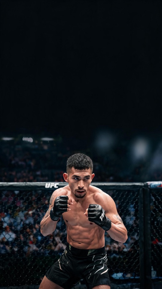 Max Holloway UFC Cinematic Wallpaper - 4K Mobile Background