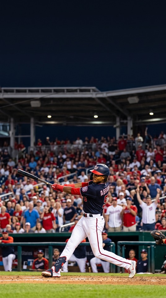 CJ Abrams - Washington Nationals Baseball 4K Wallpaper