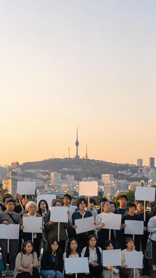 7. Juli Informationsnetzgesetz Protest - 4K Hintergrund