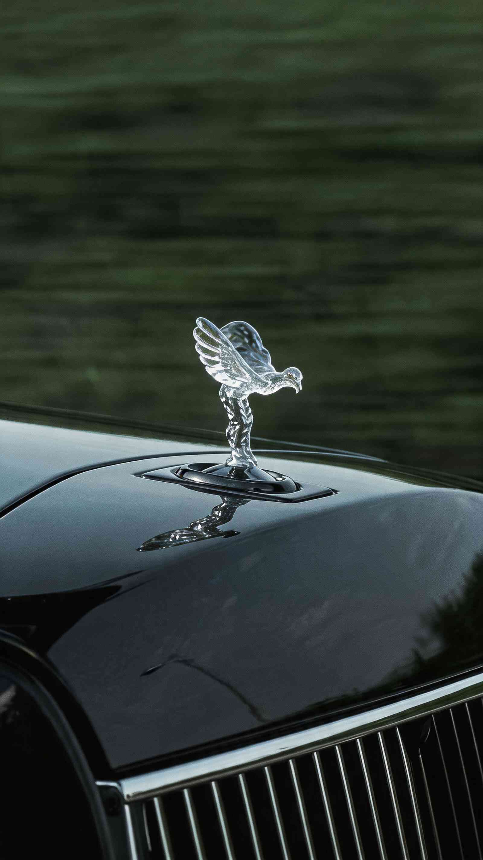 Rolls-Royce Spirit of Ecstasy 4K Phone Wallpaper