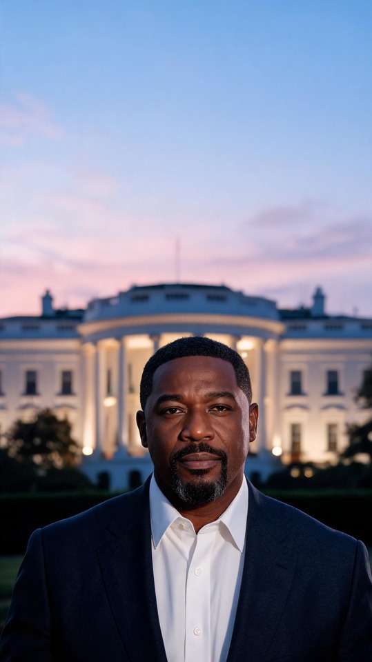 Diddy White House Portrait - 4K Wallpaper