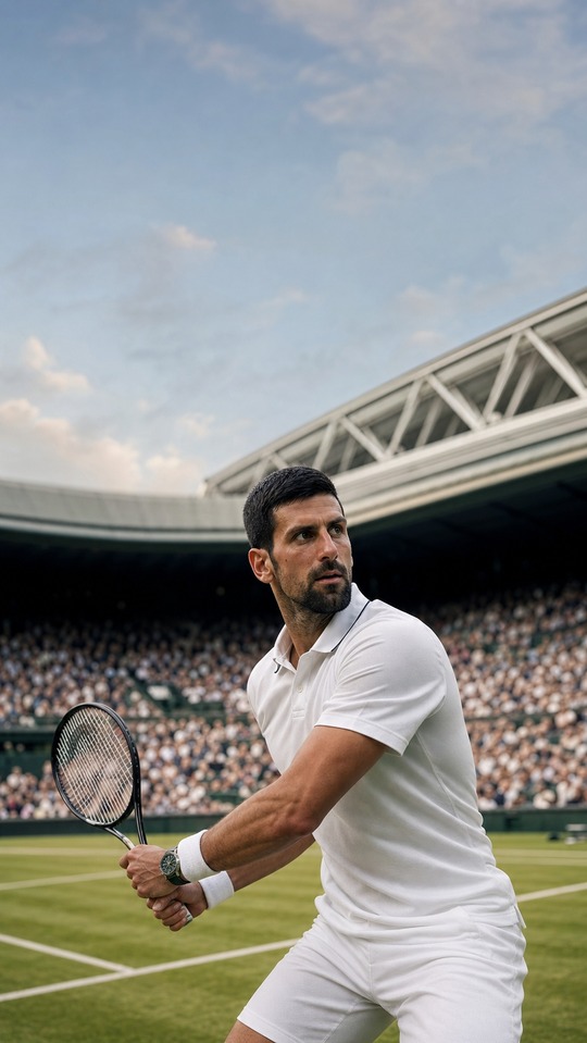 Novak Djokovic Wimbledon Legend - 4K Wallpapers