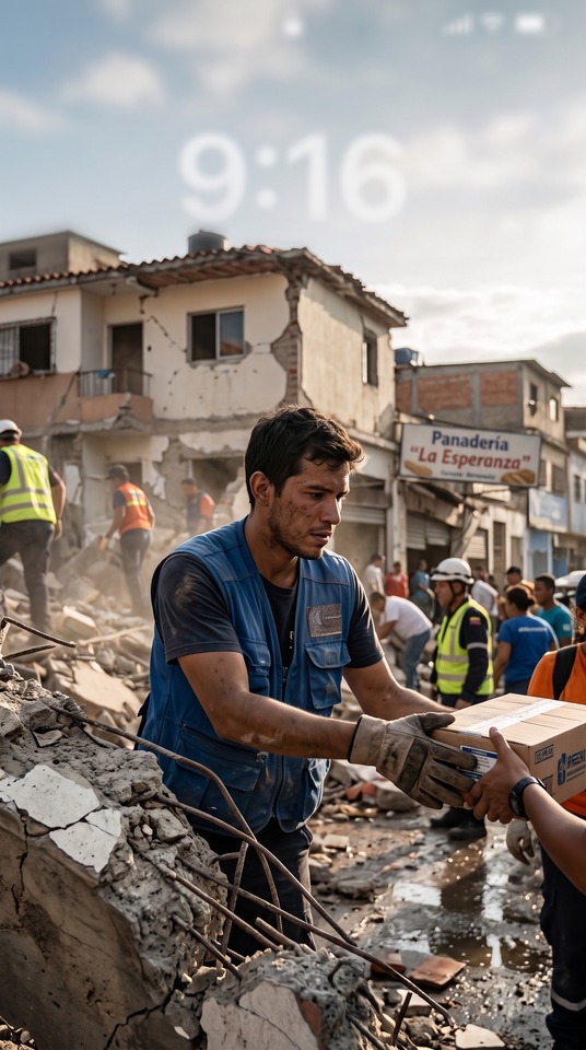 Venezuela : Solidarité et Reconstruction - Fond 4K