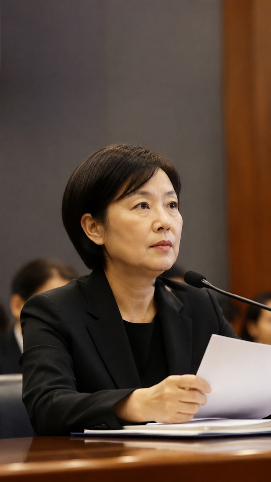 Han Seong-sook Retrato Realista - Fondos 4K