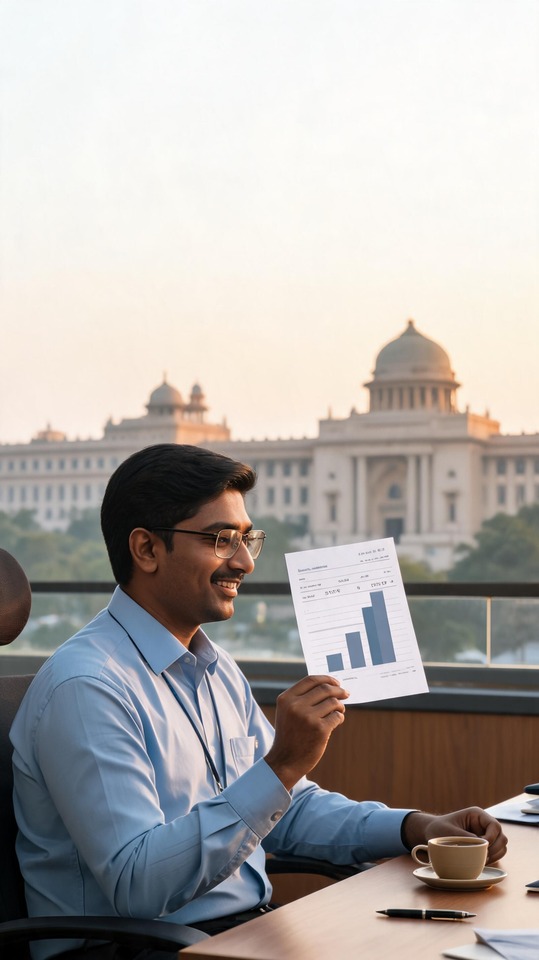 8th Pay Commission (ప కమ షన) Growth - 4K Wallpaper